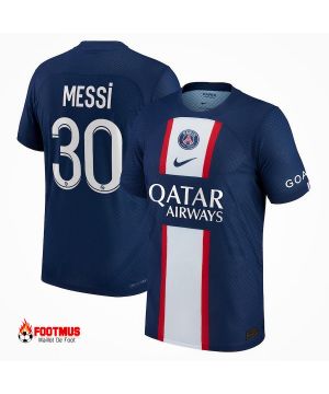 Maillot Psg Messi #30 Maillot de foot personnalisé domicile 2022/23