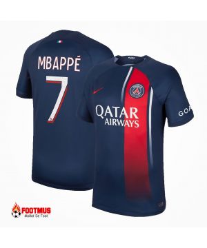 Maillot Psg Personnalisé MbappÉ #7 Maillot De Foot Domicile 2023/24