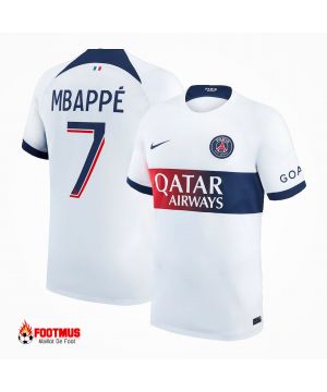 Maillot Psg Personnalisé MbappÉ #7 Maillot De Foot Extérieur 2023/24