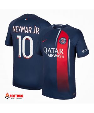 Maillot Psg Personnalisé Neymar Jr #10 Maillot De Foot Domicile 2023/24