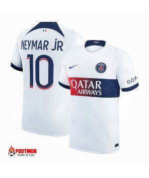 Maillot Psg Personnalisé Neymar Jr #10 Maillot De Foot Extérieur 2023/24