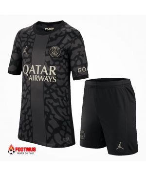 Maillot Psg pour Enfants Kits de Football Troisièmes Personnalisés à l'Extérieur 2023/24