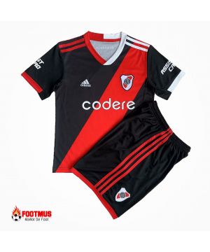 Maillot River Plate pour enfants Troisième kits de football à l'extérieur 2023/24