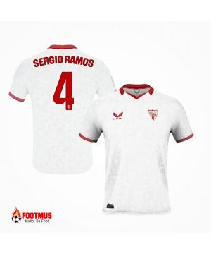 Maillot Séville Sergio Ramos #4 Maillot de foot Domicile 2023/24