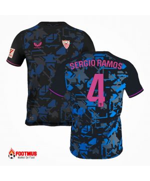 Maillot Séville Sergio Ramos #4 Maillot de foot Troisième extérieur 2023/24