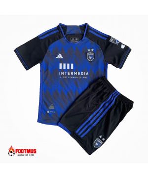 Maillot San Jose Earthquakes pour enfants Kits de football personnalisés à domicile 2023