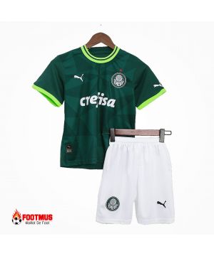 Maillot Se Palmeiras pour enfants Kits de football à domicile personnalisés 2023/24