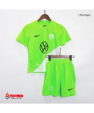 Maillots de football à domicile pour enfants Wolfsburg 2023/24