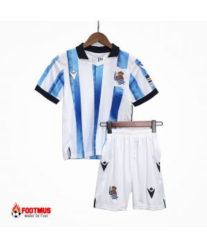 Maillots de football domicile Real Sociedad pour enfants 2023/24