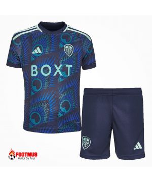 Maillots de football extérieur Leeds United pour enfants 2023/24