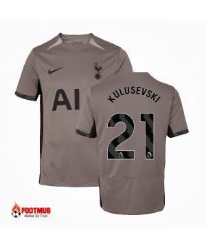 Tottenham Hotspur Maillot Kulusevski #21 Maillot de foot Troisième extérieur 2023/24