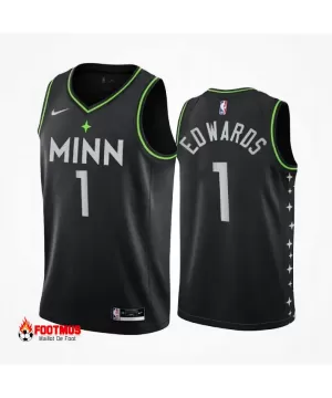 Anthony Edwards Minnesota Timberwolves 2020/21 - Édition ville