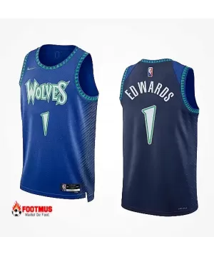 Anthony Edwards Minnesota Timberwolves 2021/22 - Édition de la ville