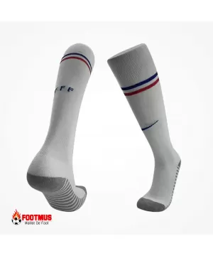 Chaussettes de football extérieur France Euro 2024