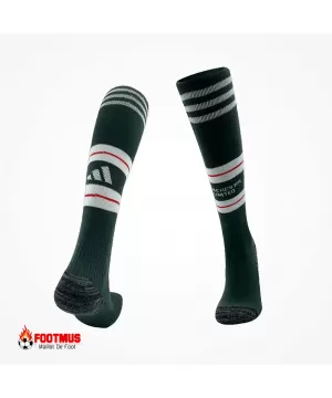 Chaussettes Extérieur Manchester United 2023/24 pour Enfant