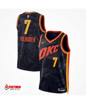 Chet Holmgren Oklahoma City Thunder 2023/24 - Édition de la ville