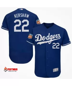 Clayton Kershaw Dodgers de Los Angeles - Bleu