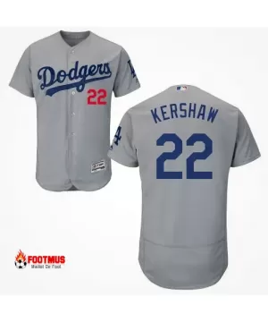 Clayton Kershaw Dodgers de Los Angeles - Gris