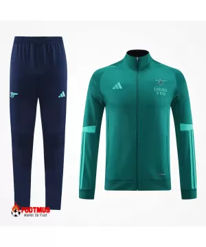 Ensemble d'entraînement Arsenal veste + pantalon Vert 2023/24