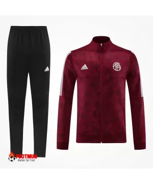 Ensemble d'entraînement Bayern Munich veste + pantalon Rouge 2023/24