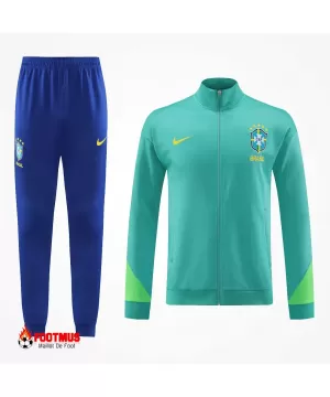 Ensemble d'entraînement du Brésil veste + pantalon 2023/24