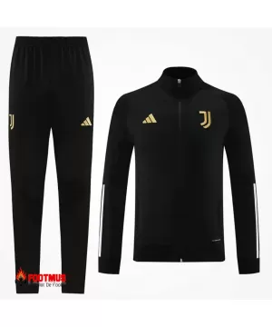 Ensemble d'entraînement Juventus veste + pantalon Noir 2023/24