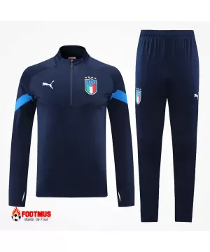 Ensemble de survêtement zippé Italie haut + pantalon Réplique 2022