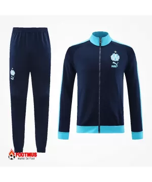 Ensemble Entraînement Marseille veste+pantalon Marine 2023/24