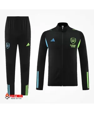 Ensemble veste d'entraînement Arsenal veste + pantalon Noir 2023/24