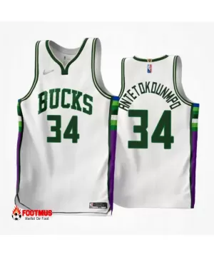 Giannis Antetokounmpo Milwaukee Bucks 2021/22 - Édition City