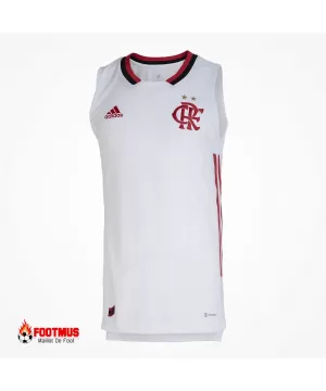 Gilet d'entraînement Cr Flamengo - Réplique blanche 2023/24