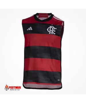 Gilet d'entraînement Cr Flamengo Rouge et noir 2023/24