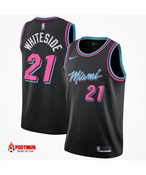 Hassan Whiteside Miami Heat 2018/19 - Édition de la ville