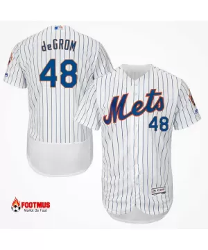 Jacob Degrom Mets de New York - Blanc