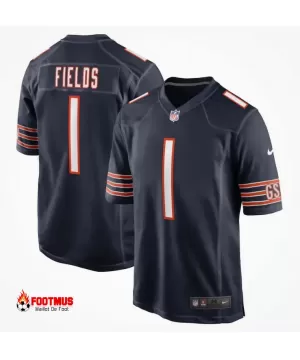 Justin Fields Chicago Bears - Bleu marine