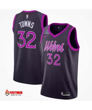 Karl-anthony Towns Minnesota Timberwolves 2018/19 - Édition de la ville