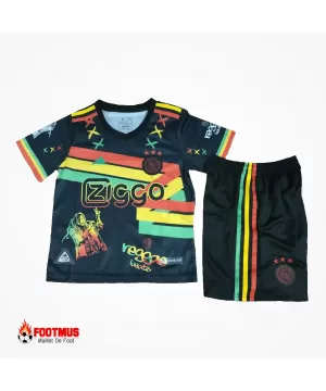 Kit Ajax X Bob Marley pour enfants maillot + short 2023/24