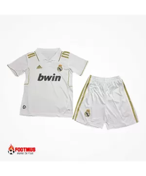 Kit domicile Real Madrid pour enfants maillot + short 2011/12