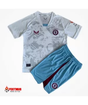 Kit extérieur Aston Villa pour enfants maillot + short 2023/24