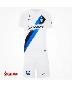 Kit extérieur Inter Milan pour enfant maillot + short 2023/24