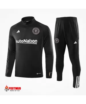 Kit sweat-shirt zippé Inter Miami CF haut + pantalon noir 2023