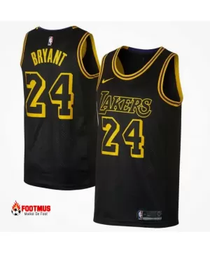 Kobe Bryant Los Angeles Lakers #24 Noir