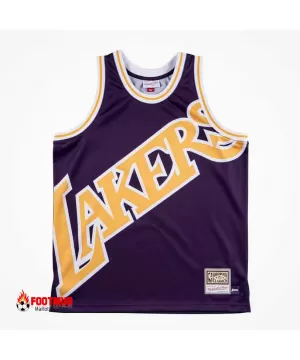 Les Lakers de Los Angeles – Mitchell et Ness en gros plan