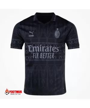 Maillot AC Milan X Pleasures Fourth Version Foncée 2023/24