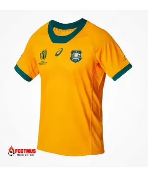 Maillot Australie domicile rugby Wc23