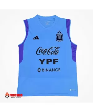 Maillot d'avant-match Argentine Bleu 2023