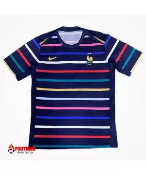 Maillot d'avant-match de la France Euro 2024