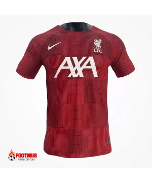 Maillot d'avant-match Liverpool Version joueur 2023/24