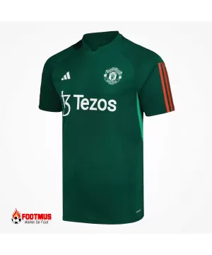 Maillot d'avant-match Manchester United Vert 2023/24