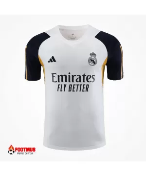 Maillot d'avant-match Real Madrid Blanc 2023/24